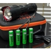 Everton RT-709 Çantalı Metal Fener 60w 6000 lümen Led Gösterge 4-2600 mah Şarjlı Pil Zoomlu