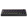 Everest Amber Siyah Type-C Bağlantılı RGB Ledli Mekanik Gaming Oyuncu Klavye Q Red Switch