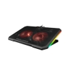 Addison Rampage AD-RC12 CLAW Siyah 2 Fan 2 USB RGB Işıklı 15"-17" Notebook Soğutucu Stand