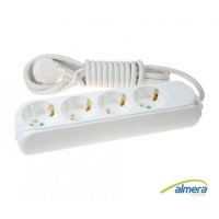 Almera 4lü 3mt Topraklı Priz (9240203)