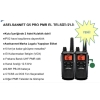 Aselsan ASN-M446-1000 G5 PRO PMR 2 li El Telsizi + Kulaklık