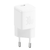 Baseus CCXF000302 30W USB-C Beyaz Şarj Adaptörü