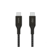 Belkin 240W Örgü C to C Kablo 1m, Siyah