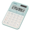 Casio MS-20YC-LG 12 Hane Pastel Yeşil Beyaz Masa Üstü Hesap Makinesi