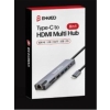 ENKADO EKD-TP42 TYPE-C TO TO HDMI 8İN 2PD+2 USB 2,0 +HDMI 4K +SD-TF+ETHERNET 100MBS