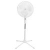 Everest FAN10 EcoWind Beyaz Metal Yıldız Ayak 3 Bıçaklı Vantilatör- Pervanesi 16" Maks 45W 3 Kademe