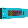 Everest KM-319BT Siyah 2.4G+BT1+BT2 Çoklu Cihaz Bağlantılı Q Set Kablosuz Klavye + Mouse