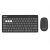 Everest LUMI KM-BT903 Gri 3in1 3 BT + 2.4 1600dpi  Q 4 Cihaz Bağlantılı Kablosuz Klavye + Mouse Set