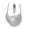 Everest SM-BT24 Usb Metalik Beyaz 2in1 Bluetooth ve 2.4GHz Kablosuz Mouse