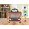 Everton Rt-817  Bluetooth Fm-Usb-Tf-Aux Şarjlı Nostaljik Radyo