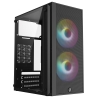 Frisby FC-8970G Mini Tower Gaming Kasa (300W) 2 x 120mm Rainbow Fan