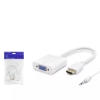 Hadron Hdx2019 Hdmi To Vga F Çevirici 1080P + Audio Beyaz