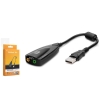 HADRON HDX5254 USB Harici Ses Kartı 7.1 Siyah