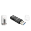 HADRON HDX7030 USB 3.0 Kart Okuyucu SD MicroSD 5 Gbps Siyah