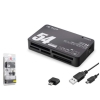 iETOP TC209 USB Type-C All in One Kart Okuyucu SD MicroSD MMC MS 480 Mbps Siyah
