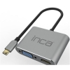 Inca ITPC-06TX USB 3.0, TYPE-C 3.0 100W  PD4K@30Hz HDMI   Çoklayıcı