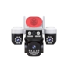 Joysee W3 9Mp 3.6mm 2x2.8mm Üç Kamera 19IR+18Led Wifi PTZ Kamera