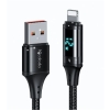 MCDODO CA-1060 DİJİTAL EKRANLI Usb-A To Lightning HIZLI DATA-ŞARJ KABLOSU 3A 1.2M