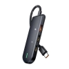 MCDODO HU-1430 5 in 1 Type-C Çoklayıcı (USB3.0x1+USB2.0x2+SD-TF Card Slotx1)- Gri