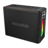 Microlab M60 Vega 15000mAh Batarya  Wireless Mikrofonlu Siyah Gri Usb + Tf Kart + Bluetooth Powerban