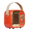 Mikado MD-24BT Echoes 3W 800mAh Turuncu Usb+TF Kart+Bluetooth Destekli Klasik Retro Müzik Kutusu