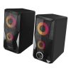Mikado MD-336 2.0 6 Watt RGB Ledli Siyah Multimedia USB Speaker Hoparlör