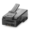NODAR ND2402 CAT6 EZ RJ45 Konnektör 100 Adet Plastik Kutu - Siyah