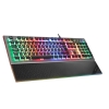 Rampage KB-R101 IMPRESSIVE Gri-Siyah USB RGB Aydınlatmalı İnce Tasarım Red Switch Oyuncu Klavyesi