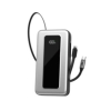 S-link IP-G20M 20000mAh PD65W Makaralı Siyah LCD Taşınabilir Pil Şarj Cihazı Powerbank