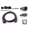 S-link  SL-PM70 1.5mt 0.75mm Power Ara Kablosu