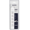 S-link SPG501S 1.5m 1.5mm 100 yüzde  Bakır 750 Joule 5 li Anahtarlı Akım Korumalı Priz