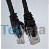 Teldata TLD-100S Cat6 1MT Siyah Utp Patch Kablo