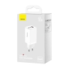 BASEUS CCGP120202 GaN5 Pro 2C+U 65W Şarj Cihazı Beyaz