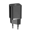 Baseus CCSUP-B01 Süper Si QC Siyah CCSUP-B01 20W Type-C Şarj Cihazı