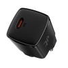 BASEUS CCXF000301 Cube Pro USB-C Hızlı Şarj Cihazı 30W Siyah