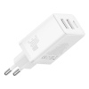 BASEUS P10111402213-00 Cube Hızlı 2 USB-A + Type-C 30W Şarj Cihazı Beyaz