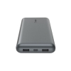 Belkin 20K Powerbank, USB-A & C 15W,Space gray