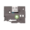 Brother P-Touch HSE-231 12 mm Beyaz Üzerıne Sıyah  Isı ile Daralan Laminasyonlu Etiket