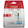 Canon CLI-551XL C Cyan Mavi Yüksek Kapasiteli Mürekkep Kartuş IP7250 MX925