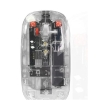 Dexim MW-002RT 2.4Ghz & Bluetooth Kablosuz Şarj Edilebilir Şeffaf Sessiz Mouse-DMA025