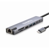 ENKADO EKD-TP42 TYPE-C TO TO HDMI 8İN 2PD+2 USB 2,0 +HDMI 4K +SD-TF+ETHERNET 100MBS