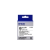 Epson LK-3WBW Güçlü Yapışkanlı Beyaz Üzeri Siyah 9mm 9Metre Etiket