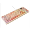 Everest KB-79 SILENT PRO Bej-Pembe-Turuncu SESSİZ RGB Q Membrane Oyuncu Klavyesi