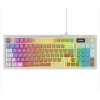 Everest KB-79 SILENT PRO Gri Mavi-Gri-Kahve SESSİZ RGB Q Membrane Oyuncu Klavyesi