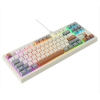 Everest KB-98 SILENT TKL Gri-Gri Mavi-Kahve Rainbow Q Membrane Klavye