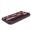 Everest KB-99 MOCHA 2.4G+BT1+BT2 Çoklu Cihaz Bağlantılı Q Kablosuz klavye