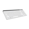 Everest KB-BT90 Beyaz-Gri Bluetooth+ 2.4Ghz  Q Mac-Win-Android-Ios Uyumlu Kablosuz klavye