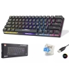 Hadron G509B Siyah Mekanik Gaming Mini Klavye Blue Switch RGB