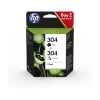 HP 3JB05AE CMY BK 2'li Combo Paket Mürekkep Kartuş (304)
