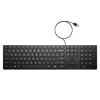 HP 9SR37AA 320K Kablolu Masaüstü Klavye Siyah